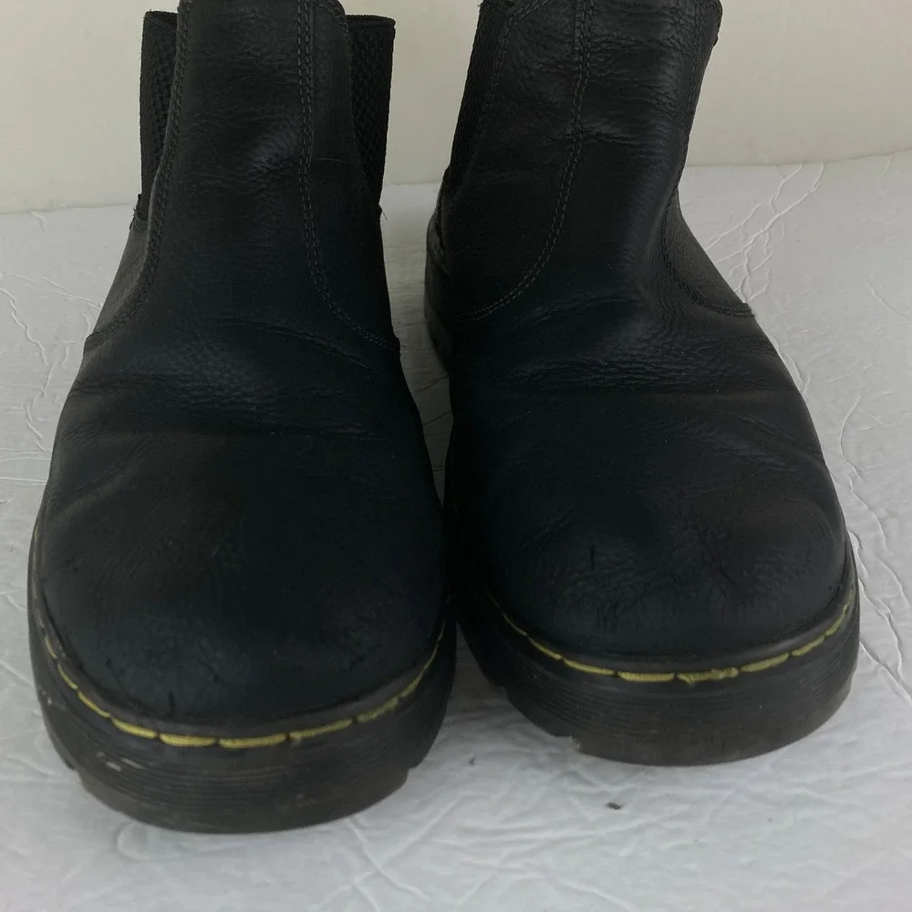 Dr. Martens Hardie Chelsea Boots Mens 12 Leather Grunge Punk Streetwear Workwear